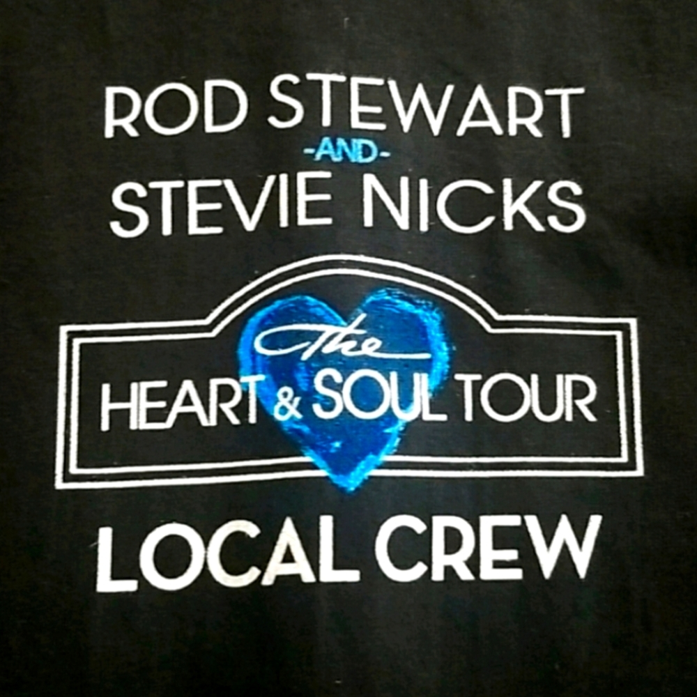 Ron Stewart and Stevie Nicks